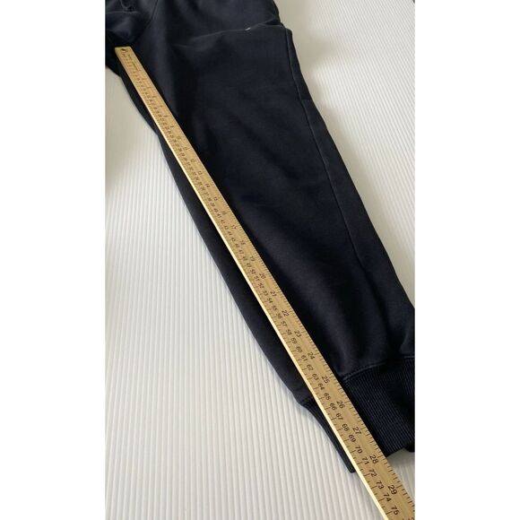 Nike Joggers Women's Small Sweatpants Black Embroidered Logo Activewear - Picture 9 of 14